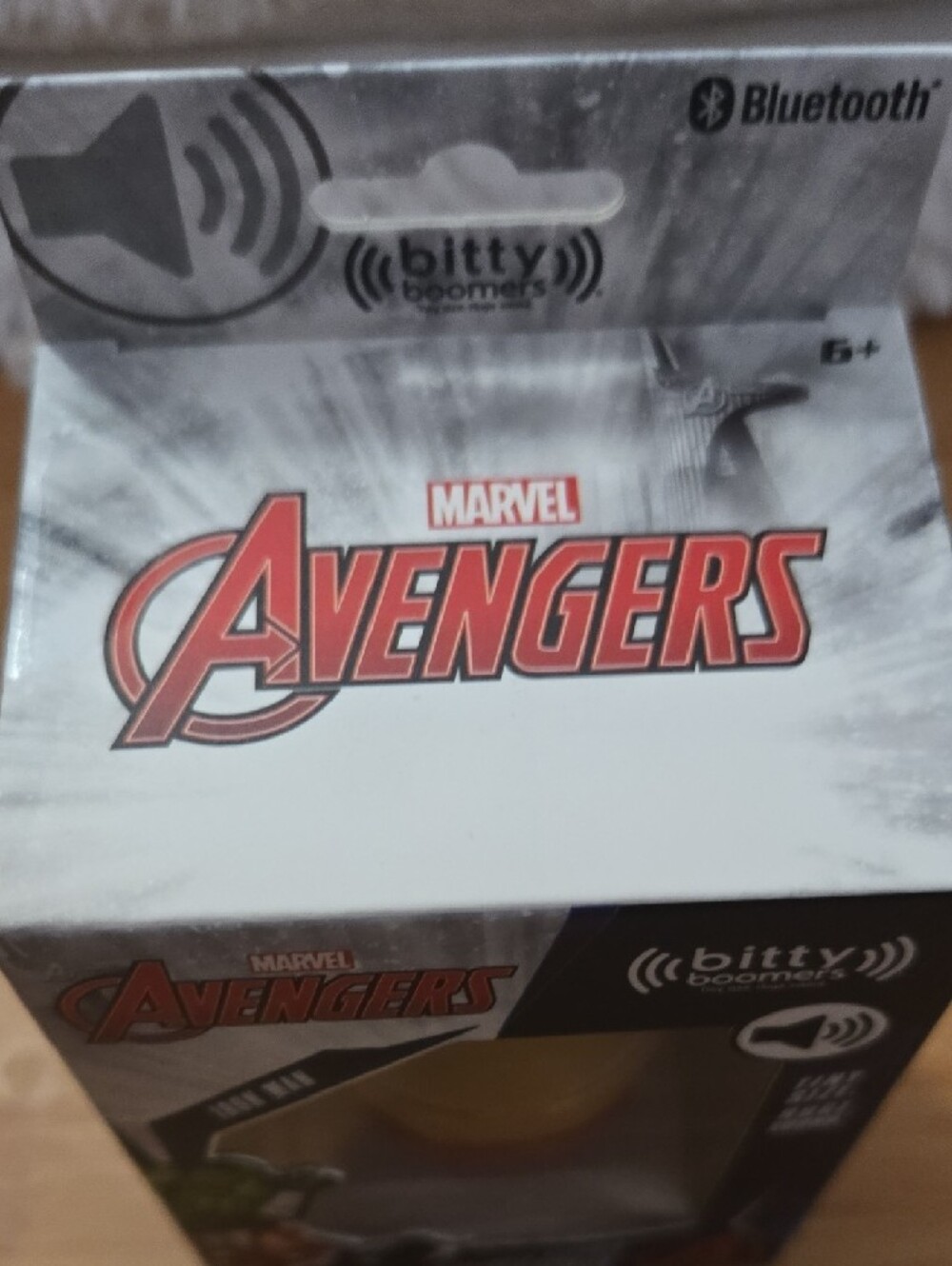 New Marvel Iron Man Bluetooth Speaker - Red & Gold - Picture 5 of 6